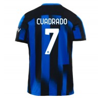 Inter Milan Juan Cuadrado #7 Replika Hemmatröja 2023-24 Kortärmad